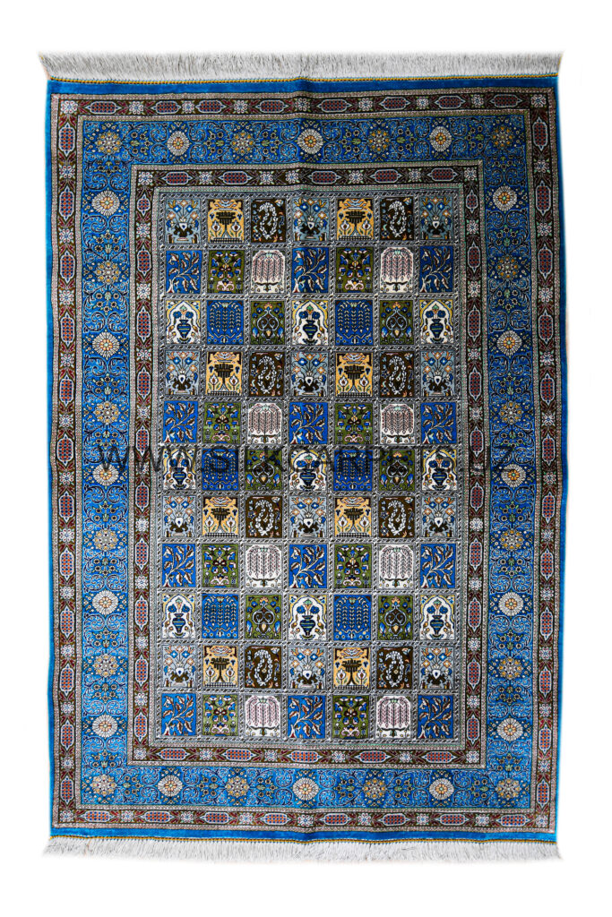 Four Seasons 07 Hand Knotted Silk Carpet