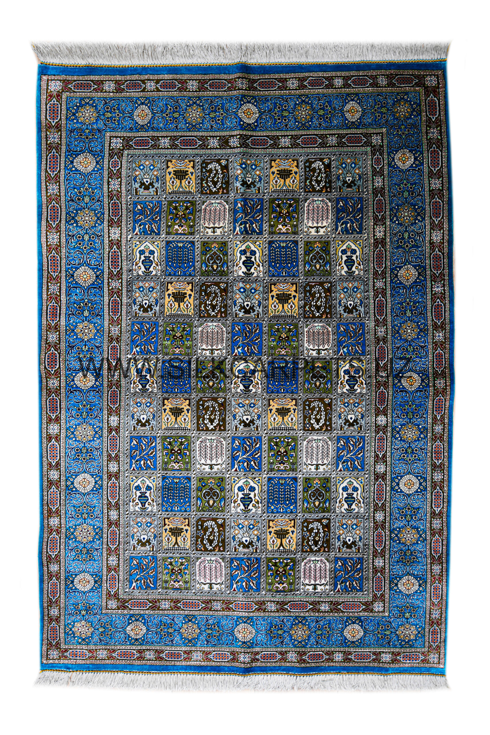 Four Seasons 07 Hand Knotted Silk Carpet