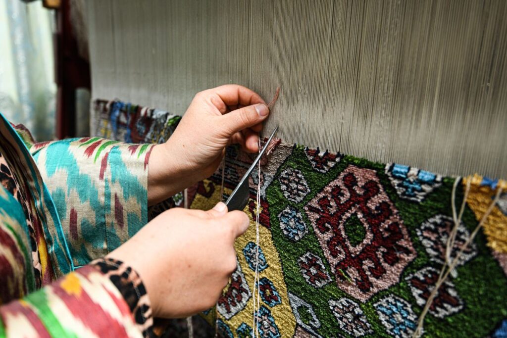 Silk Rugs Uzbekistan