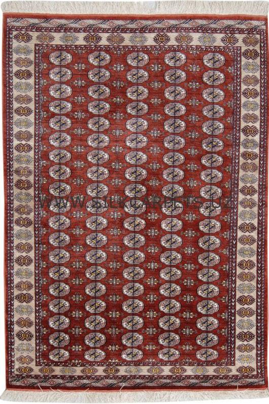 Teke-Bukhara Design (blue color)