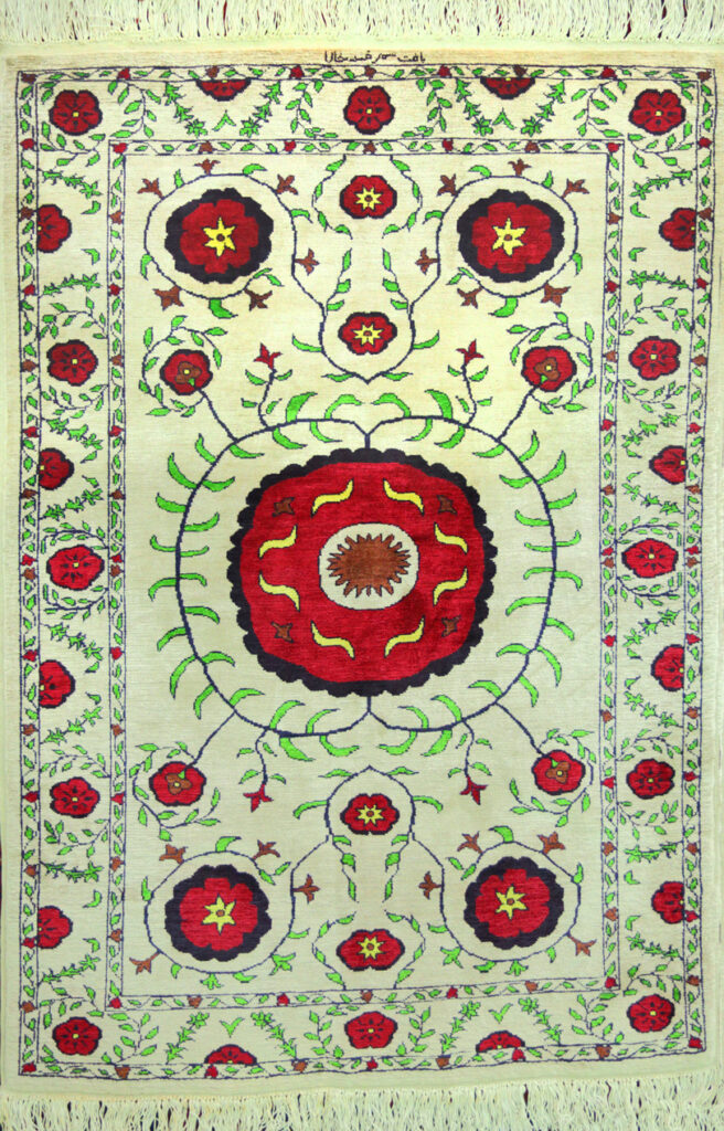 Suzani Design (Asparagus color)