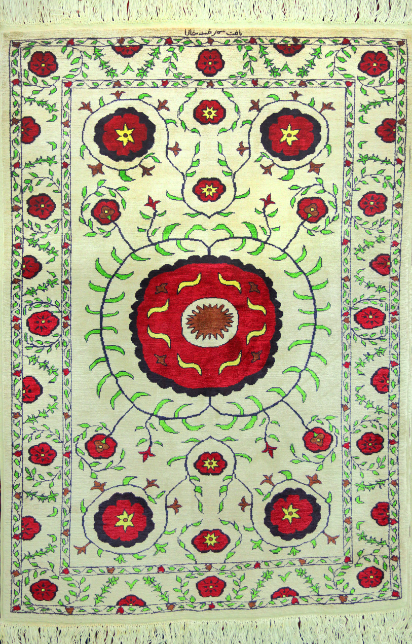 Suzani Design (Asparagus color)