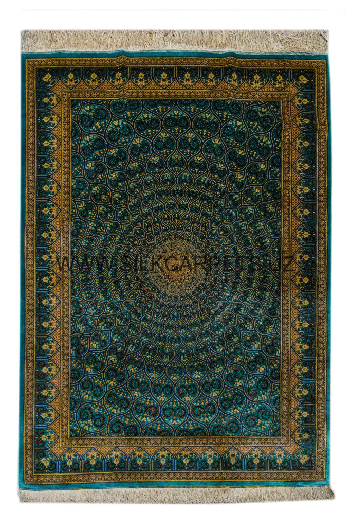 Kupol Hand Knotted Silk Carpet