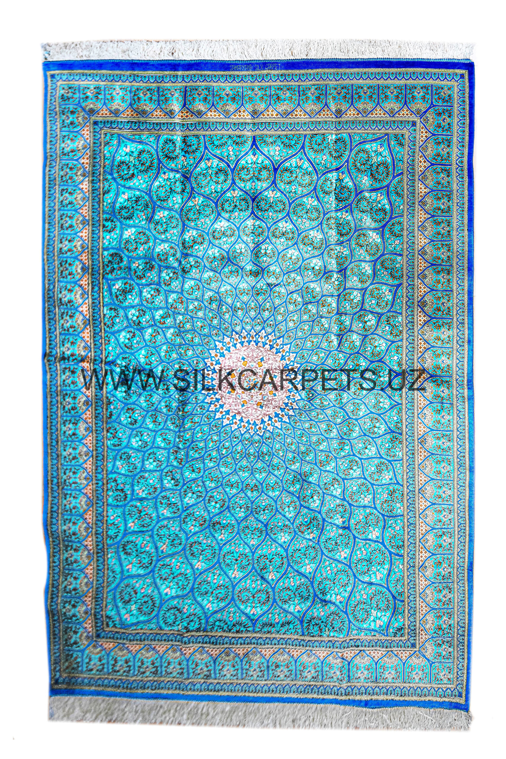 Kupol 03 Hand Knotted Silk Carpet