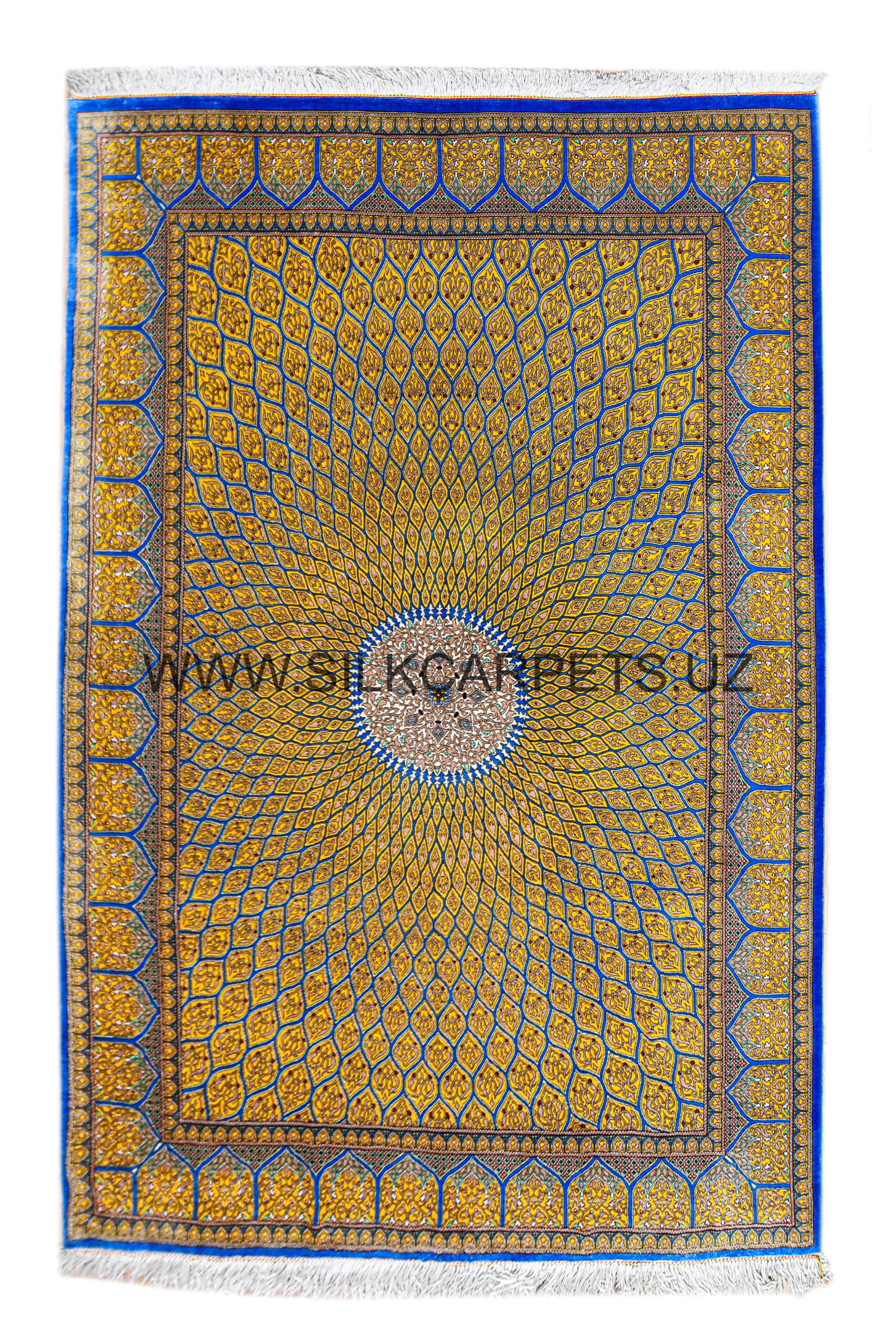 Kupol 04 Hand Knotted Silk Carpet