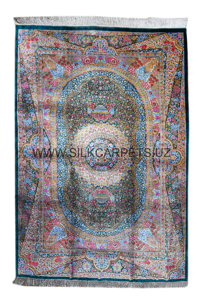 50 Colors Hand Knotted Silk Carpet