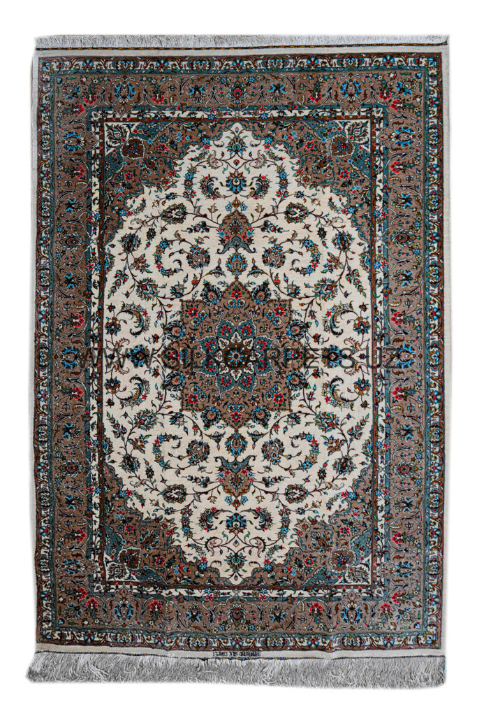 Floral Boysun 04 Hand Knotted Silk Carpet