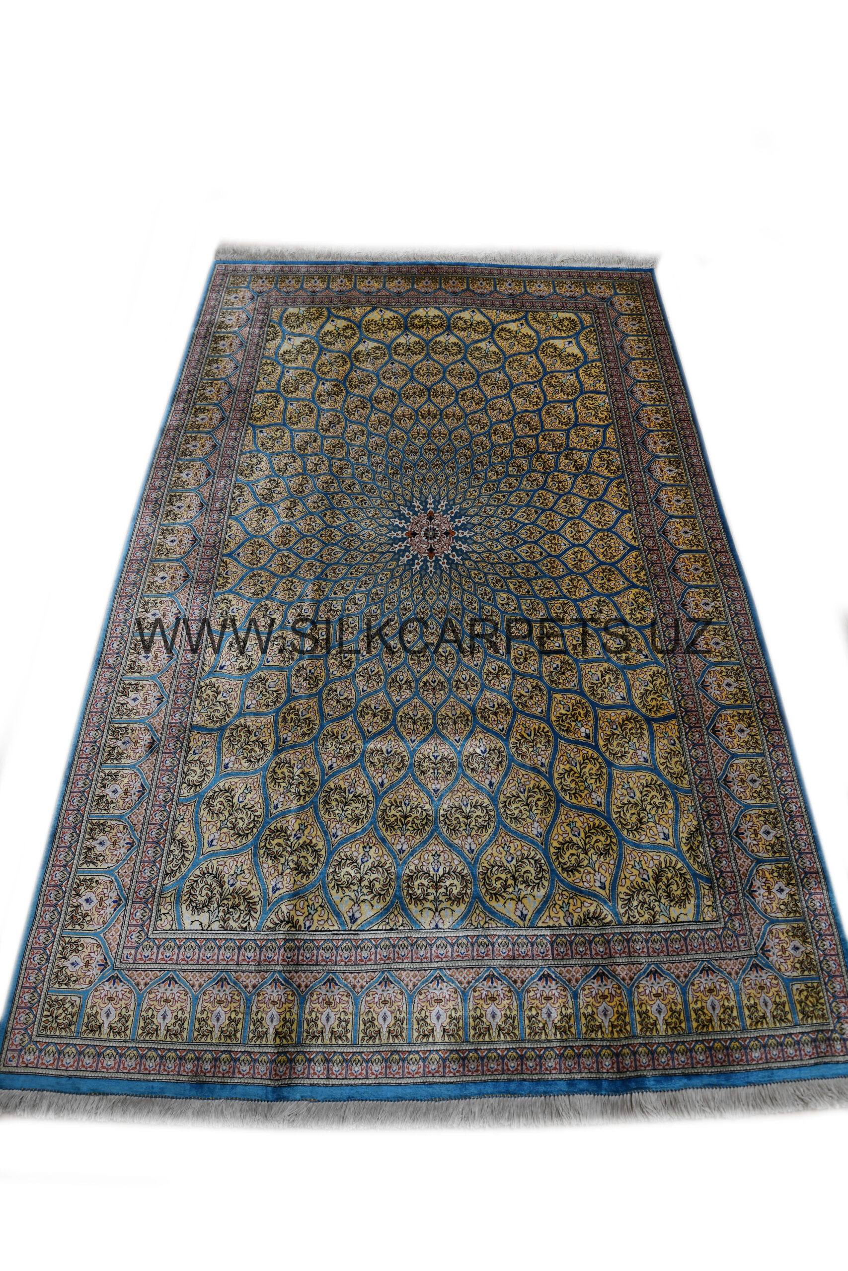 Kupol 05 Hand Knotted Silk Carpet