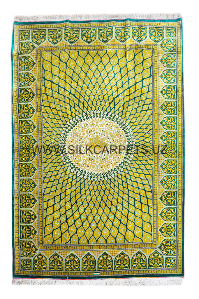 Kupol 06 Hand Knotted Silk Carpet
