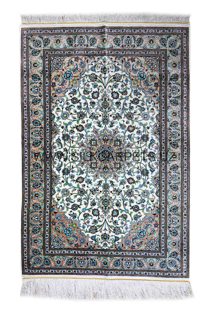 Floral Boysun 19 Hand Knotted Silk Carpet