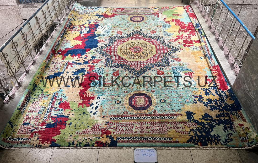 Medallion Modern 1 Wool Carpet