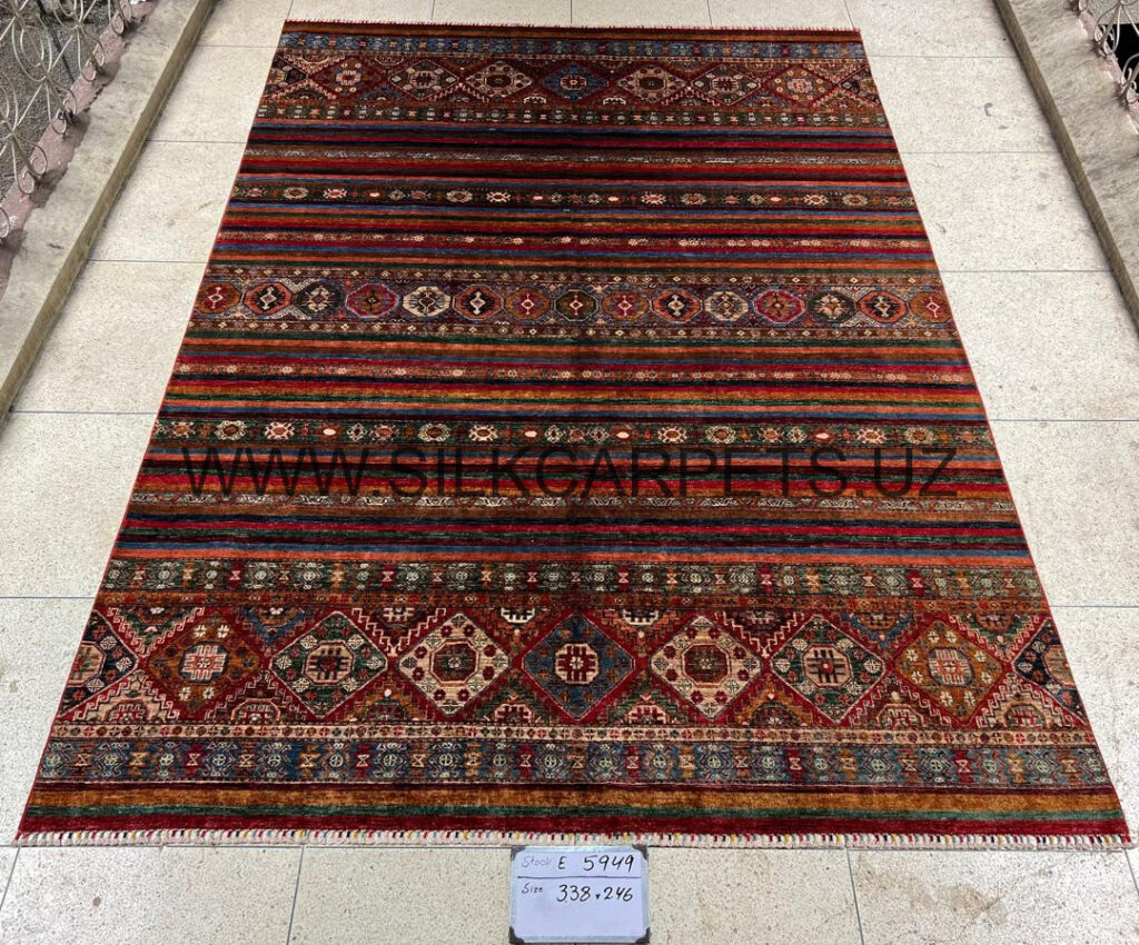 Uzbek kilim Wool Carpet